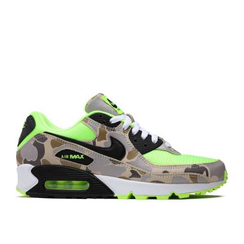 【 NIKE AIR MAX 90 'GREEN CAMO' / GHOST GREEN BLACK DUCK CAMO 】 マックス 緑 グリーン 黒色 ブラック カモ柄 エアマックス スニーカー メンズ ナイキ|スニケス