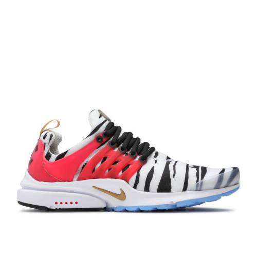 ナイキ Nike 大気圏 プレスト 純白 白さ ゴールド ブラック 黒奴 赤信号 レッド South Korea スニーカー メンズ Air Red Nike White Metallic Gold Black Orbit Almabyrs Com