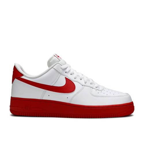 【 NIKE AIR FORCE 1 LOW 'WHITE RED SOLE' / WHITE UNIVERSITY RED 】 赤 レッド 白色 ホワイト エアフォース スニーカー メンズ ナイキ
