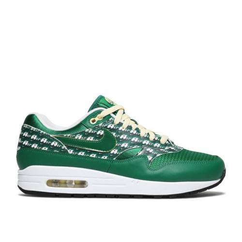 【 NIKE AIR MAX 1 PREMIUM 'LIMEADE' / PINE GREEN PINE GREEN TRUE WHITE 】 マックス プレミアム 緑 グリーン 白色 ホワイト エアマックス スニーカー メンズ ナイキ