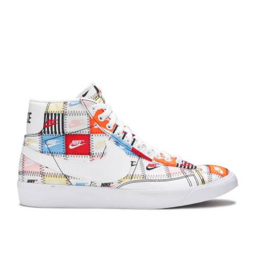 【 NIKE BLAZER MID 'PATCHWORK' / WHITE MULIT COLOR 】 ブレイザー ミッド 白色 ホワイト スニーカー メンズ ナイキ｜スニケス