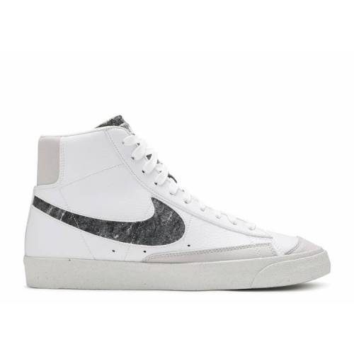 【 NIKE BLAZER MID \u002777 VINTAGE \u0027RECYCLED WOOL PACK - WHITE LIGHT SMOKE GREY\u0027 / WHITE WHITE LIGHT SMOKE GREY 】 ブレイザー ミッド ビンテージ ヴィンテージ 白いこと 白いこと 薄墨色 薄墨色 スニーカー メンズ ナイキ