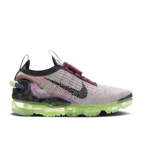 【 NIKE WMNS AIR VAPORMAX 2020 FLYKNIT \u0027VIOLET ASH VOLT\u0027 / VIOLET ASH SUNSET PULSE SHADOW 】 飛球編み物 紫 相撲取り草 影ぼうし 影ぼうし エアヴェイパーマックス スニーカー レディース ナイキ