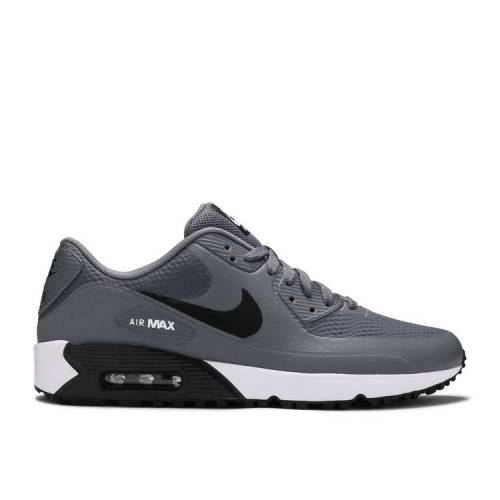 【 NIKE AIR MAX 90 GOLF 'SMOKE GREY' / SMOKE GREY WHITE BLACK 】 マックス ゴルフ 灰色 グレー 白色 ホワイト 黒色 ブラック エアマックス スニーカー メンズ ナイキ|スニケス