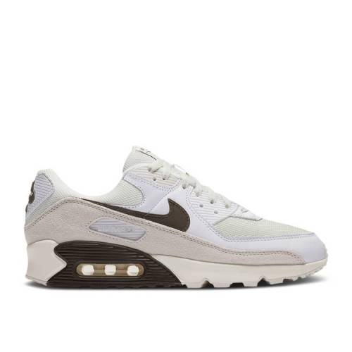 【 NIKE AIR MAX 90 'BAROQUE BROWN' / WHITE BAROQUE BROWN SAIL VAST 】 マックス 白色 ホワイト 茶色 ブラウン エアマックス スニーカー メンズ ナイキ