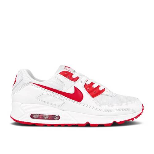 【 NIKE AIR MAX 90 'COLOR PACK - UNIVERSITY RED' / WHITE UNIVERSITY RED 】 マックス 白色 ホワイト 赤 レッド エアマックス スニーカー メンズ ナイキ