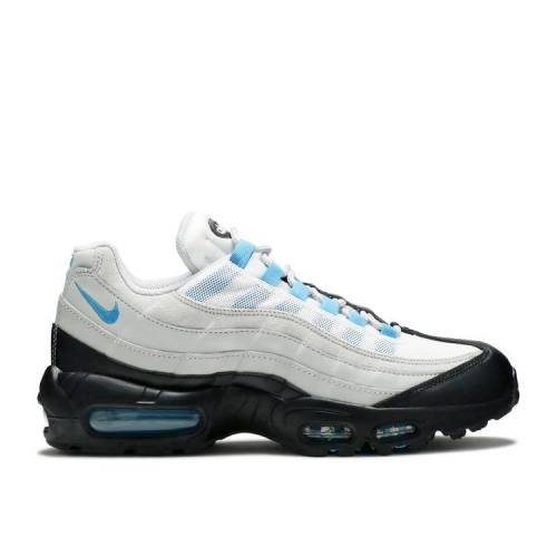 【 NIKE AIR MAX 95 \u0027LASER BLUE\u0027 / BLACK NEUTRAL GREY DARK GREY 】 マックス 黒いこと 黒いこと 薄墨色 薄墨色 大気圏マックス スニーカー メンズ ナイキ