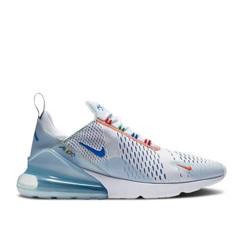 【 NIKE AIR MAX 270 'OLYMPICS RINGS' / WHITE HALF BLUE UNIVERSITY RED 】 マックス 白色 ホワイト ハーフ 青色 ブルー 赤 レッド エアマックス スニーカー メンズ ナイキ|スニケス