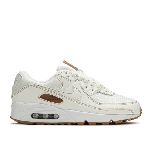 【 NIKE WMNS AIR MAX 90 TWIST 'SUMMIT WHITE GUM' / SUMMIT WHITE GUM MEDIUM BROWN 】 マックス 白色 ホワイト 茶色 ブラウン エアマックス スニーカー レディース ナイキ