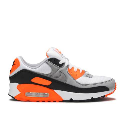 楽天市場 ナイキ Nike マックス 橙 オレンジ 灰色 グレー 白色 ホワイト エアマックス Total Orange スニーカー メンズ Orange Nike 90 Total Light Smoke Grey White スニケス