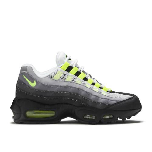 【 NIKE AIR MAX 95 OG GS 'NEON' 2020 / BLACK NEON YELLOW LIGHT GRAPHITE 】 マックス 黒色 ブラック 黄色 イエロー エアマックス ジュニア キッズ ベビー マタニティ スニーカー ナイキ|スニケス