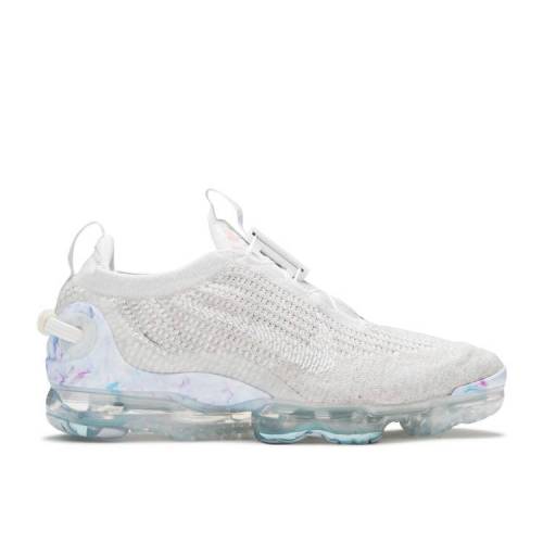 【 NIKE AIR VAPORMAX 2020 FLYKNIT 'SUMMIT WHITE' / WHITE SUMMIT WHITE WHITE 】 フライニット 白色 ホワイト エアヴェイパーマックス スニーカー メンズ ナイキ|スニケス