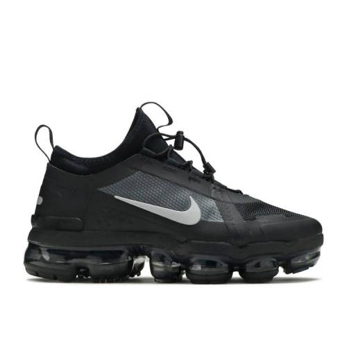 【 NIKE WMNS AIR VAPORMAX 2019 UTILITY 'BLACK REFLECT SILVER' / BLACK BLACK WHITE REFLECT SILVER 】 黒色 ブラック 白色 ホワイト 銀色 シルバー エアヴェイパーマックス スニーカー レディース ナイキ
