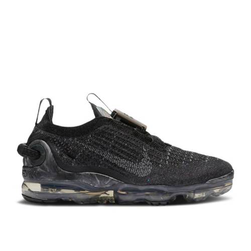 【 NIKE WMNS AIR VAPORMAX 2020 FLYKNIT 'DARK GREY' / BLACK BLACK DARK GREY 】 フライニット 黒色 ブラック 灰色 グレー エアヴェイパーマックス スニーカー レディース ナイキ