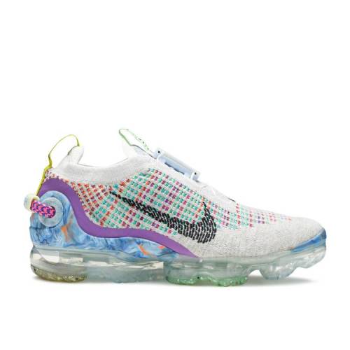 【 NIKE WMNS AIR VAPORMAX 2020 FLYKNIT MULTI-COLOR / PURE PLATINUM BLACK MULTI COLOR 】 フライニット ピュア プラチナム 黒色 ブラック エアヴェイパーマックス MULTICOLOR スニーカー レディース ナイキ