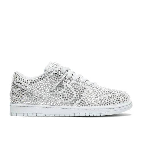 【 NIKE CACTUS PLANT FLEA MARKET X SWAROVSKI DUNK LOW 'PURE PLATINUM' / PURE PLATINUM PURE PLATINUM 】 ダンク ピュア プラチナム ダンクロー スニーカー メンズ ナイキ
