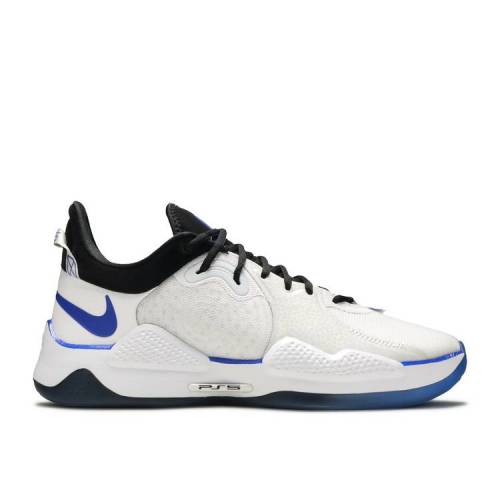 【 NIKE PLAYSTATION X PG 5 'WHITE' / WHITE LIGHT VIOLET CRIMSON TINT 】 白色 ホワイト 紫 バイオレット クリムゾン スニーカー メンズ ナイキ|スニケス