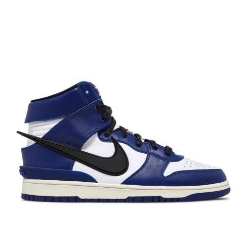 【 NIKE AMBUSH X DUNK HIGH 'DEEP ROYAL' / DEEP ROYAL BLUE WHITE PALE IVORY 】 ダンク ハイ ディープ 青色 ブルー 白色 ホワイト アイボリー ダンクハイ スニーカー メンズ ナイキ｜スニケス