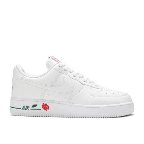 【 NIKE AIR FORCE 1 '07 LX 'THANK YOU PLASTIC BAG' / WHITE WHITE UNIVERSITY RED PINE 】 白色 ホワイト 赤 レッド エアフォース スニーカー メンズ ナイキ