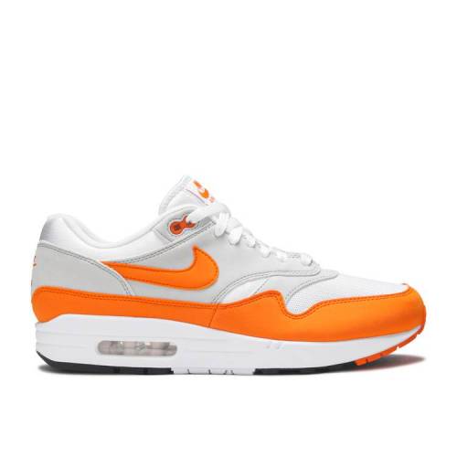 【 NIKE AIR MAX 1 'MAGMA ORANGE' / MAGMA ORANGE WHITE PARTICLE GREY 】 マックス 橙 オレンジ 白色 ホワイト 灰色 グレー エアマックス スニーカー メンズ ナイキ|スニケス