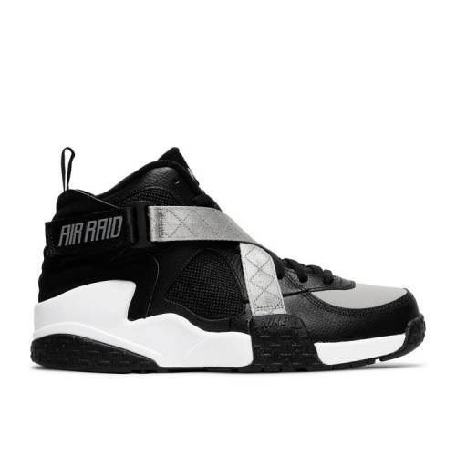 ナイキ Nike 大気圏 涅色 黒奴 灰色 グレイ 白 白色 Black Grey スニーカー メンズ Air Nike Raid Og Black Grey White Pghintheround Com