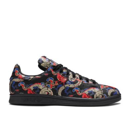 【 ADIDAS STAN SMITH 'DRAGON BOAT FESTIVAL' / CORE BLACK CORE BLACK CLOUD 】 アディダス コア 黒色 ブラック スタンスミス スニーカー メンズ