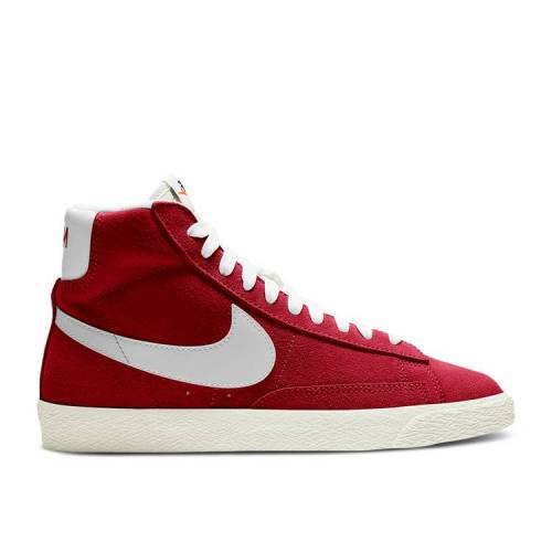 【 NIKE BLAZER MID '77 GS 'GYM RED' / GYM RED SAIL TOTAL ORANGE WHITE 】 ブレイザー ミッド 赤 レッド 橙 オレンジ 白色 ホワイト ジュニア キッズ ベビー マタニティ スニーカー ナイキ|スニケス