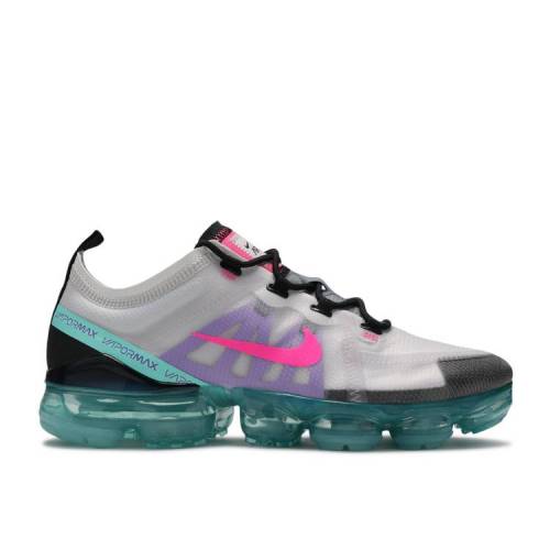 【 NIKE WMNS AIR VAPORMAX 2019 \u0027SOUTH BEACH\u0027 / PLATINUM TINT PINK BLAST AURORA 】 プラチナム さくら色 ブラジャー同盟罷工 エアヴェイパーマックス スニーカー レディース ナイキ