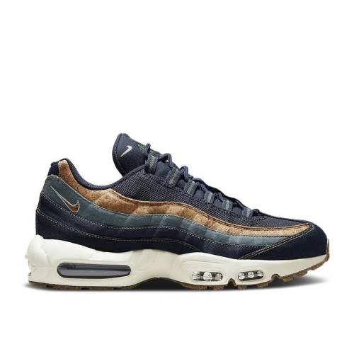 【 NIKE AIR MAX 95 CORK / OBSIDIAN WHEAT THUNDER BLUE 】 マックス ウィート サンダー 青色 ブルー エアマックス スニーカー メンズ ナイキ