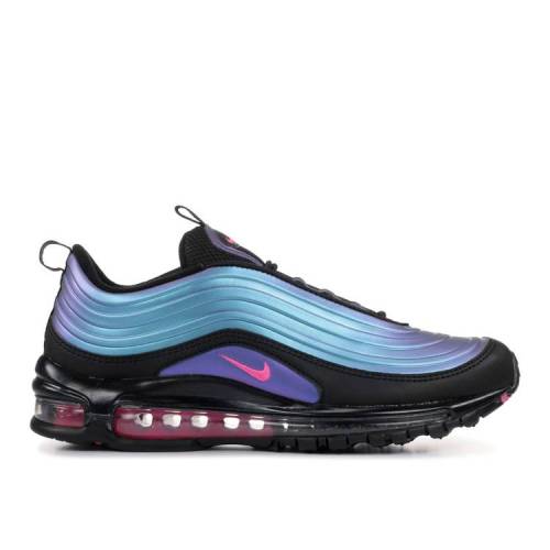 【 NIKE AIR MAX 97 LX 'THROWBACK FUTURE' / BLACK LASER FUCHSIA THUNDER GREY 】 マックス 黒色 ブラック レーザー サンダー 灰色 グレー エアマックス スニーカー メンズ ナイキ