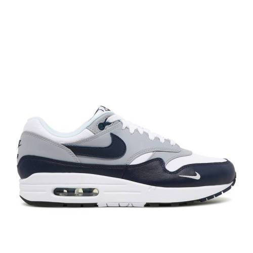 【 NIKE AIR MAX 1 LV8 'OBSIDIAN' / WHITE WOLF GREY BLACK OBSIDIAN 】 マックス 白色 ホワイト 灰色 グレー 黒色 ブラック エアマックス スニーカー メンズ ナイキ|スニケス