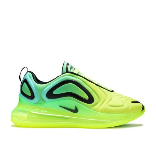 【 NIKE AIR MAX 720 'VOLT GREEN' / VOLT BLACK BORDEAUX VOLT GLOW 】 マックス 黒色 ブラック エアマックス スニーカー メンズ ナイキ｜スニケス