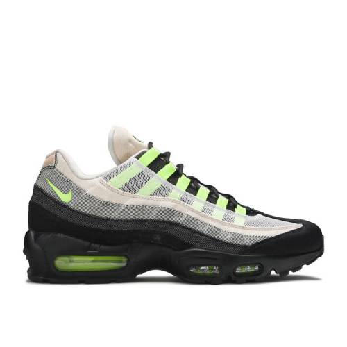 【 NIKE DENHAM X AIR MAX 95 \u0027VOLT\u0027 / BLACK SUMMIT WHITE VOLT 】 マックス 黒いこと 黒いこと 白いこと 白いこと エア湖マックス スニーカー メンズ ナイキ