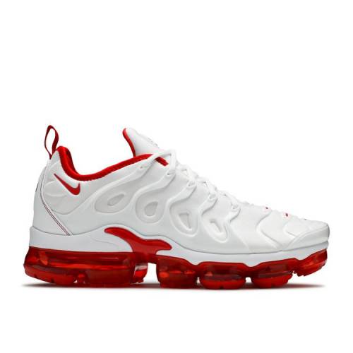 【 NIKE AIR VAPORMAX PLUS 'WHITE UNIVERSITY RED' / WHITE UNIVERSITY RED 】 白色 ホワイト 赤 レッド エアヴェイパーマックス スニーカー メンズ ナイキ|スニケス