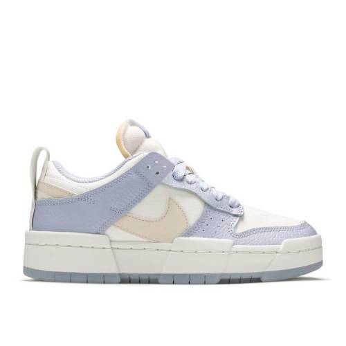 【 NIKE WMNS DUNK LOW DISRUPT \u0027GHOST\u0027 / SUMMIT WHITE DESERT SAND GHOST 】 ダンク 白いこと 白いこと 砂色 沙子 ダンクロー スニーカー レディース ナイキ