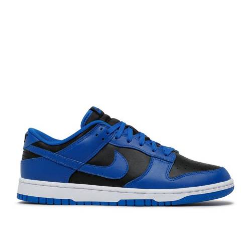 dunk low black hyper cobalt white