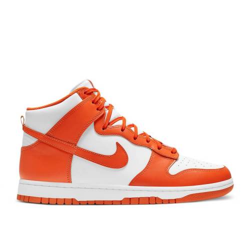 【 NIKE DUNK HIGH SP 'SYRACUSE' 2021 / WHITE ORANGE BLAZE 】 ダンク ハイ 白色 ホワイト 橙 オレンジ ダンクハイ スニーカー メンズ ナイキ|スニケス