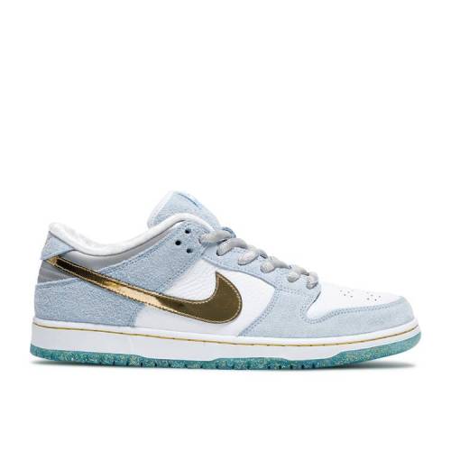 ナイキ Nike ダンク エスビー 白み 白さ 青味 青碧 ゴールド ダンクロー Holiday Special スニーカー メンズ Nike Sean Cliver X Sb White Psychic Blue Metallic Gold Eurovisionbd Com