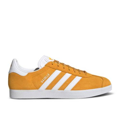 【 ADIDAS GAZELLE 'CREW YELLOW' / CREW YELLOW CLOUD WHITE CLOUD 】 アディダス ガゼル クルー 黄色 イエロー 白色 ホワイト スニーカー メンズ