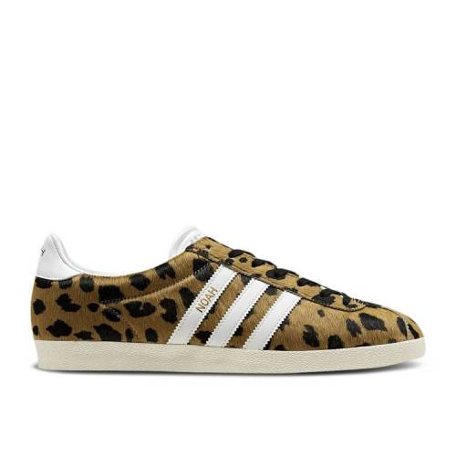 【 ADIDAS NOAH X GAZELLE 'CHEETAH PRINT' / OLD GOLD CLOUD WHITE OFF WHITE 】 アディダス ガゼル ゴールド 白色 ホワイト スニーカー メンズ｜スニケス