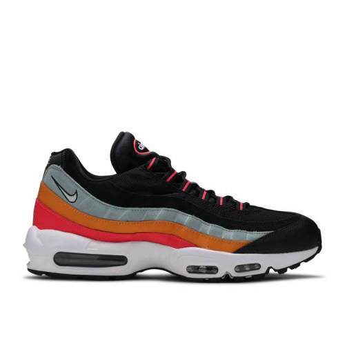 【 NIKE AIR MAX 95 ESSENTIAL OCEAN CUBE / BLACK WHITE OCEAN CUBE KUMQUAT 】 マックス 黒色 ブラック 白色 ホワイト エアマックス スニーカー メンズ ナイキ