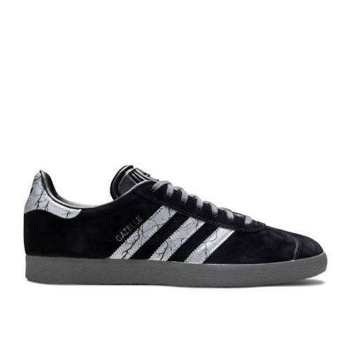 【 ADIDAS STAR WARS X GAZELLE 'DARKSABER' / CORE BLACK SILVER METALLIC GREY 】 アディダス ガゼル コア 黒色 ブラック 銀色 シルバー 灰色 グレー スターウォーズ スニーカー メンズ|スニケス