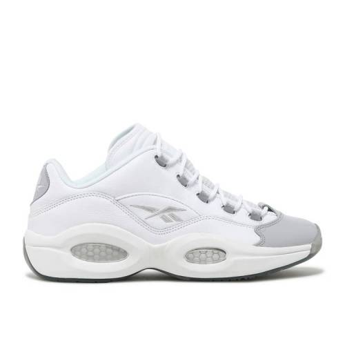 【 REEBOK QUESTION LOW 'WHITE GREY' / CLOUD WHITE PURE GREY 3 PURE 】 リーボック クエスチョン 白色 ホワイト ピュア 灰色 グレー スニーカー メンズ