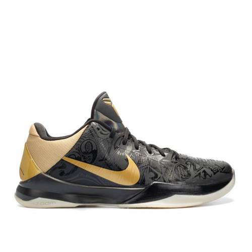 ナイキ Nike ズーム コービー 黒色 ブラック Big Away スニーカー メンズ Nike Zoom Kobe 5 Stage Black Metallic Goldwhite Ice Org Br