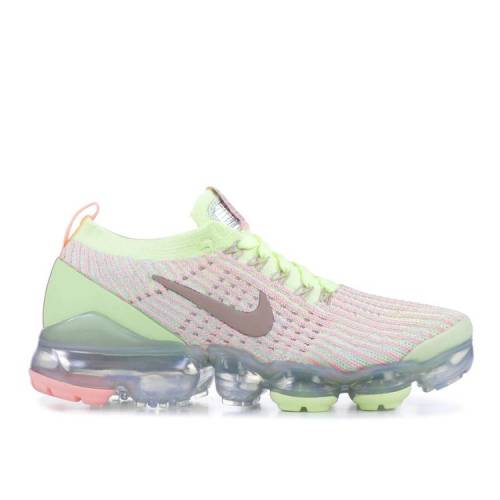 【 NIKE WMNS AIR VAPORMAX FLYKNIT 3 'BARELY VOLT PINK' / BARELY VOLT DIFFUSED TAUPE PINK 】 フライニット ピンク エアヴェイパーマックス スニーカー レディース ナイキ