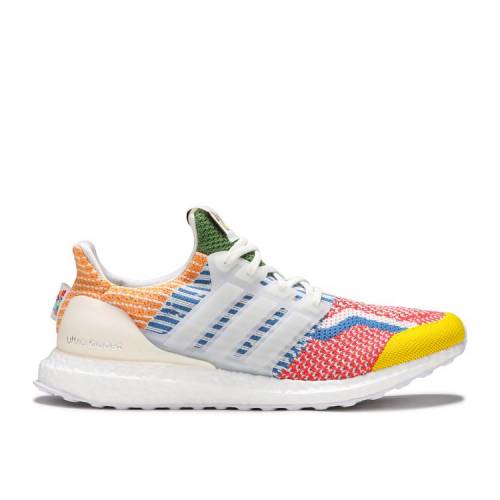 【 ADIDAS ULTRABOOST 5.0 DNA 'PRIDE PACK - LOVE UNITES' / OFF WHITE OFF WHITE LIGHT PURPLE 】 アディダス 白色 ホワイト 紫 パープル スニーカー メンズ｜スニケス