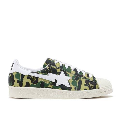 【 ADIDAS BAPE X SUPERSTAR 80S 'ABC CAMO' / 5 8 21 】 アディダス スーパースター スニーカー メンズ｜スニケス