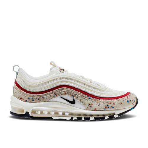 【 NIKE AIR MAX 97 'PAINT SPLATTER' / SAIL BLACK UNIVERSITY RED 】 マックス 黒色 ブラック 赤 レッド エアマックス スニーカー メンズ ナイキ 31,525円