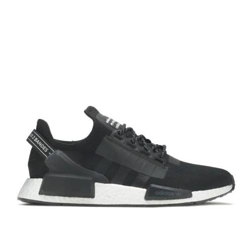 【 ADIDAS WMNS NMD_R1 V2 'SILVER BOOST' / CORE BLACK CORE BLACK CORE BLACK 】 アディダス コア 黒色 ブラック スニーカー レディース