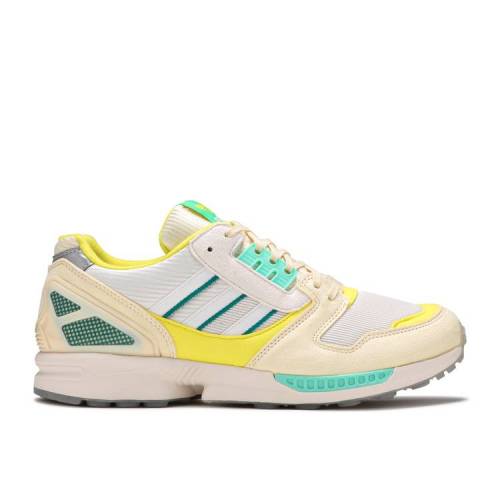 【 ADIDAS ZX 8000 'A-ZX SERIES - FROZEN LEMONADE' / MIST SUN CHALK WHITE BRIGHT 】 アディダス シリーズ 白色 ホワイト 'AZX スニーカー メンズ